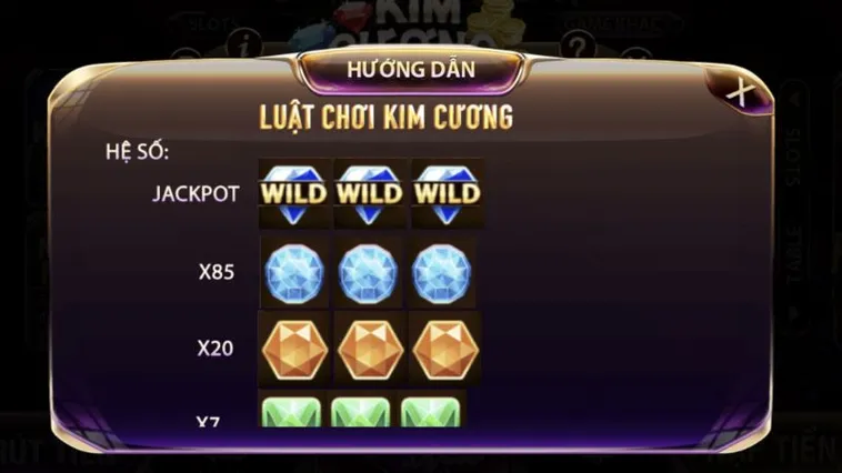Trò Chơi Nổ Hũ Kim Cương Tại AE888: Cơ Hội Trúng Thưởng Khủng